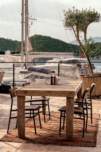 Naturlandskabet i nærheden af resortet