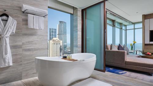 Posezení v ubytování InterContinental Xiamen by IHG