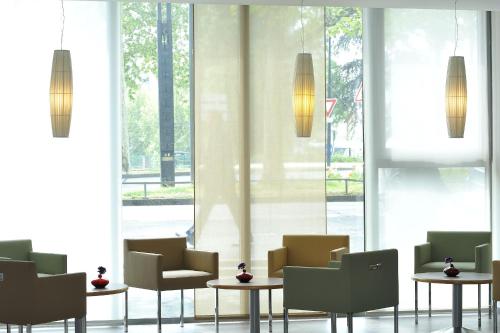 Coin salon dans l'établissement Aparthotel Adagio Nantes Centre