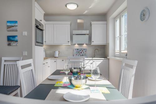 Dapur atau dapur kecil di Reetidyll am Haff