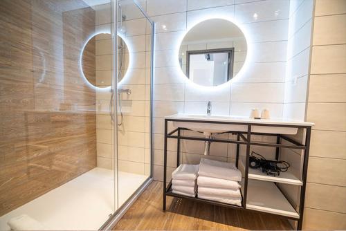 Koupelna v ubytování Residence Saletta Mare
