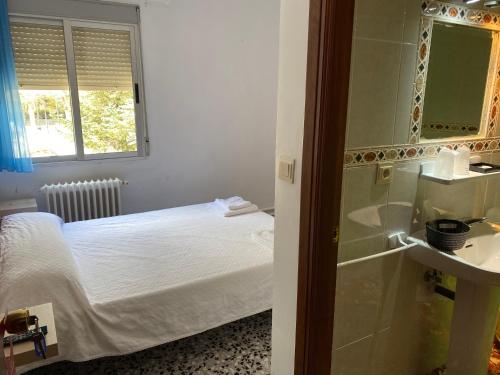 Ванна кімната в Hostal Grimaldos