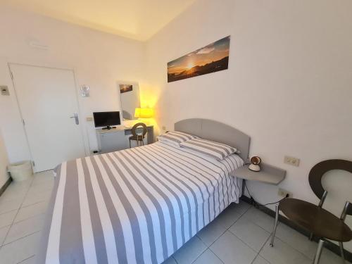 Katil atau katil-katil dalam bilik di Hotel Da Graziano