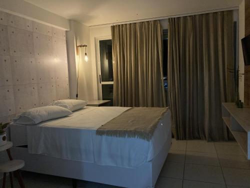 Katil atau katil-katil dalam bilik di Studio Business West Flat