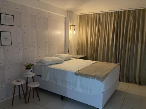 Katil atau katil-katil dalam bilik di Studio Business West Flat