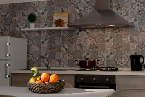 Una cocina o zona de cocina en CasaTrapani