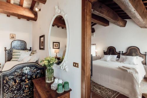 Katil atau katil-katil dalam bilik di b&b casatorre