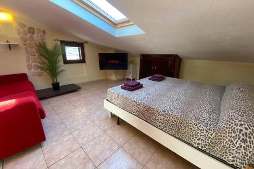 Postel nebo postele na pokoji v ubytování Tiny CostaBella