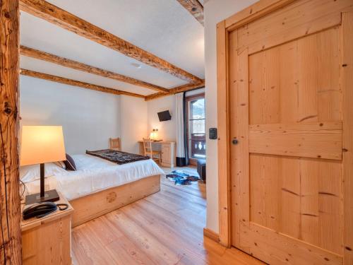 Agriturismo Riniにあるベッド