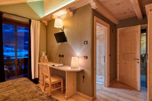 Agriturismo Riniにあるベッド
