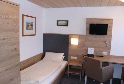 Katil atau katil-katil dalam bilik di Strandhaus Hagnau