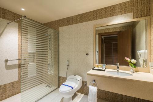 Koupelna v ubytování Mena Hotel Tabuk
