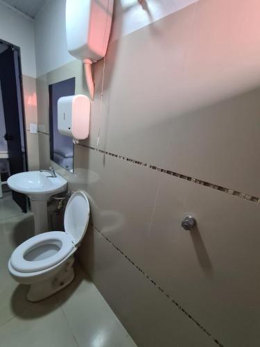 Ένα μπάνιο στο Hotel Entre Rios