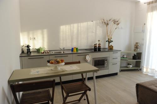 A kitchen or kitchenette at Il Granaio di Rossetti Elisabetta