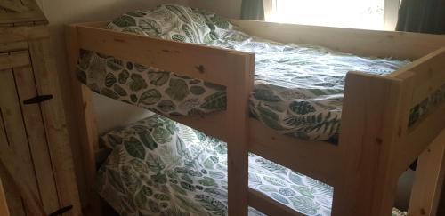 Dviaukštė lova arba lovos apgyvendinimo įstaigoje vakantiehuis op de veluwe