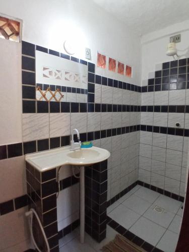 Koupelna v ubytování Casa da Lua