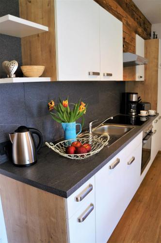 Η κουζίνα ή μικρή κουζίνα στο Appartement Germann