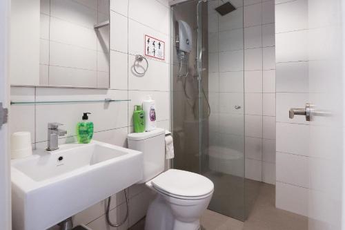 Koupelna v ubytování Lily & Loft - The Grand Sofo, Petaling Jaya