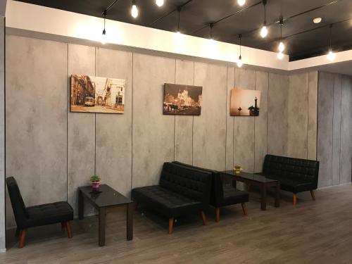 Posezení v ubytování Tai Shinu Hotel