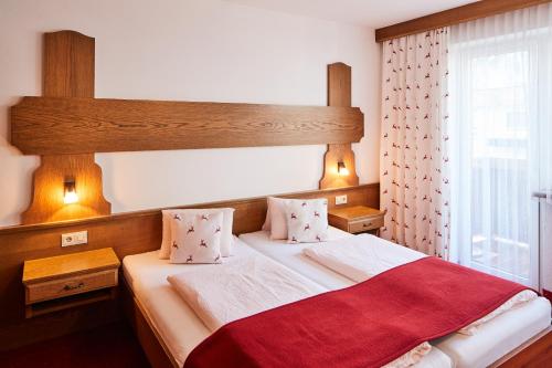 Postel nebo postele na pokoji v ubytování Appartements Sailer