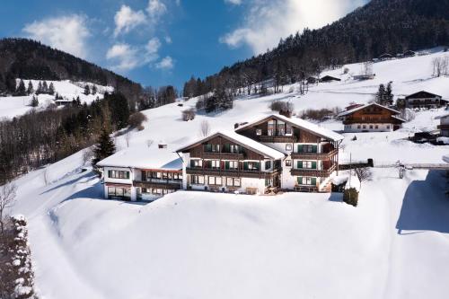 Alpenhotel Denninglehen om vinteren