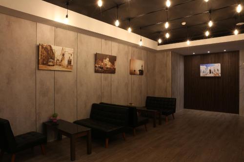 Posezení v ubytování Tai Shinu Hotel