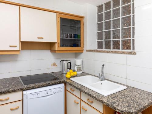 A kitchen or kitchenette at Apartment Cambre d'Aze by Interhome