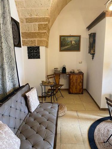 Zona de estar de Masseria li Vecchi