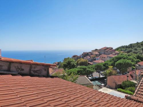 a view of a town from the roof of a house at Holiday Home Le Antiche Volte - SLR215 by Interhome in Cipressa