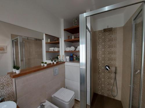 Kúpeľňa v ubytovaní Casa dei Normanni: COSTANZA
