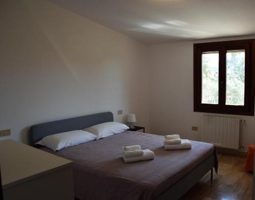 Postel nebo postele na pokoji v ubytování Marina Maria Apartment