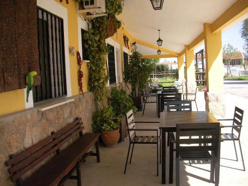Restaurace v ubytování La Posada Hípica