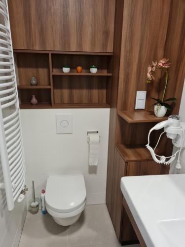 Vonios kambarys apgyvendinimo įstaigoje Bel Mare Resort Apartament 417