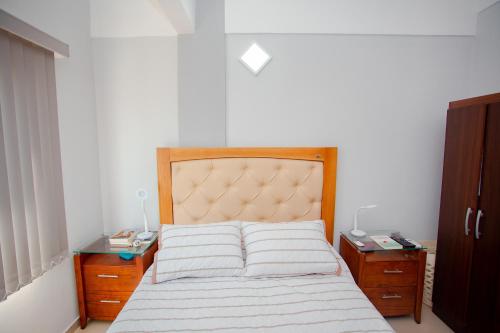 Postel nebo postele na pokoji v ubytování Asuncion Soho - Departamentos