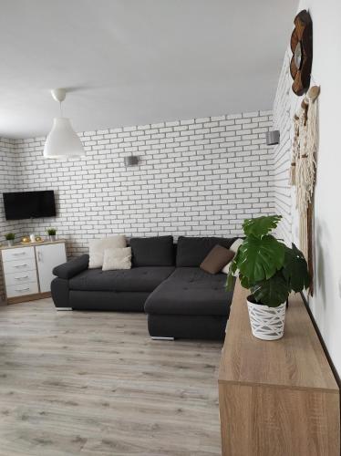 Ruang duduk di MTK Pokoje i Apartamenty