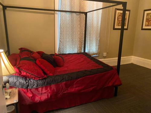Katil atau katil-katil dalam bilik di Suite 3 Eighteen