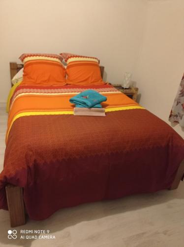 Postel nebo postele na pokoji v ubytování Gîte Holidays mon repos