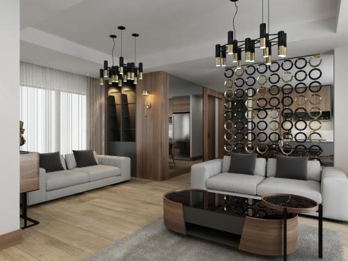 Χώρος καθιστικού στο BN Hotel Thermal & Wellness