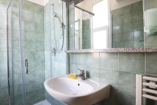 Koupelna v ubytování Hotel Picador