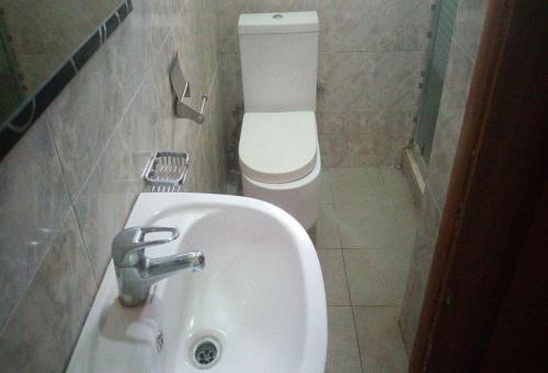 A bathroom at Room in Lodge - Wetland Hotels, Ibadan