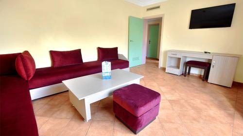Télévision ou salle de divertissement dans l'établissement Hotel Tildi Hotel & Spa