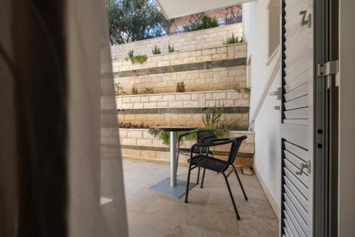Balkón nebo terasa v ubytování Hotel Buenavista Beach House Trogir
