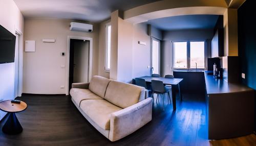 Posezení v ubytování Venice Terminal Apartments & Suites