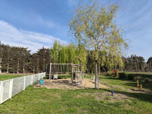 Zahrada ubytování Cocon familial à la ferme