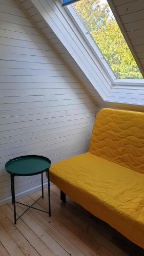 Ruang duduk di MiLa Home Balaton