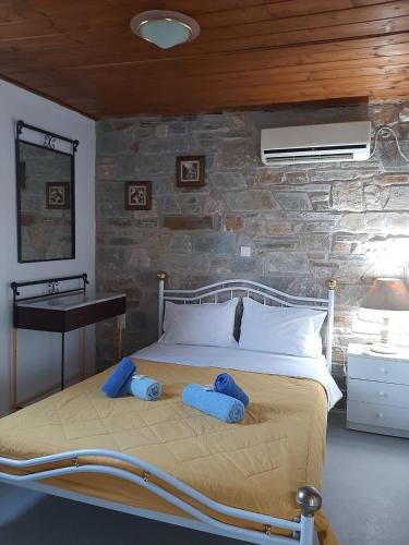 Cama o camas de una habitación en Serifos Sunset