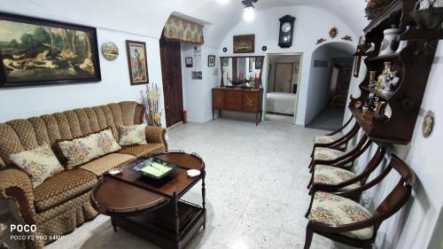 Ruang duduk di Cueva de la abuela