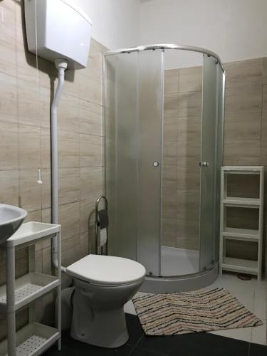 Koupelna v ubytování Chalupa NA KOPCI Krucemburk