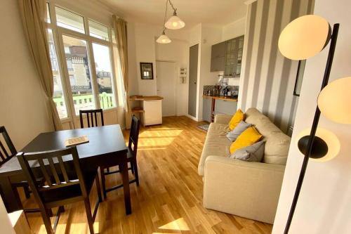 EVENTAIL agréable 2 pièces proche mer et ville