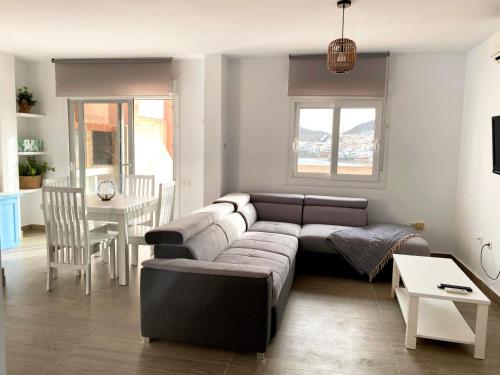 Posezení v ubytování Apartamentos El Puerto
